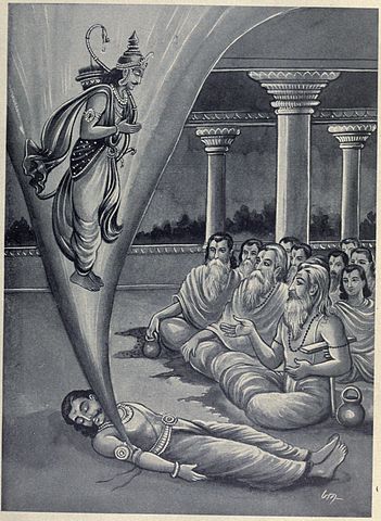 Prithu appears from right arm of Vena's corpse