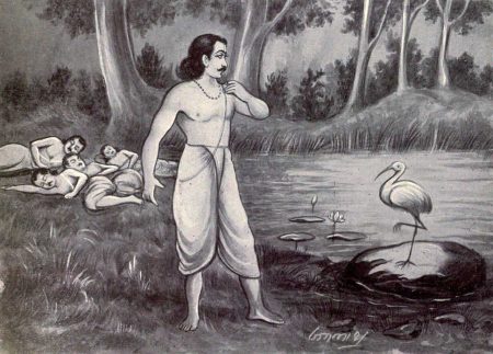 Yaksha Prashna to Yudhishthira