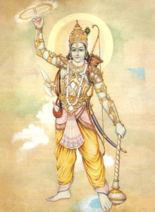 Krishna with Sudarshan Chakra