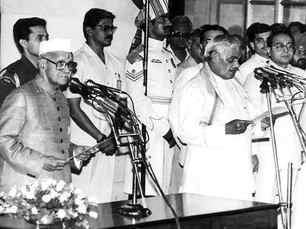Atal Bihari Vajpayee was the first non-Indian National Congress politician who serves a full five-year term as the Prime Minister of India (1999 - 2004).