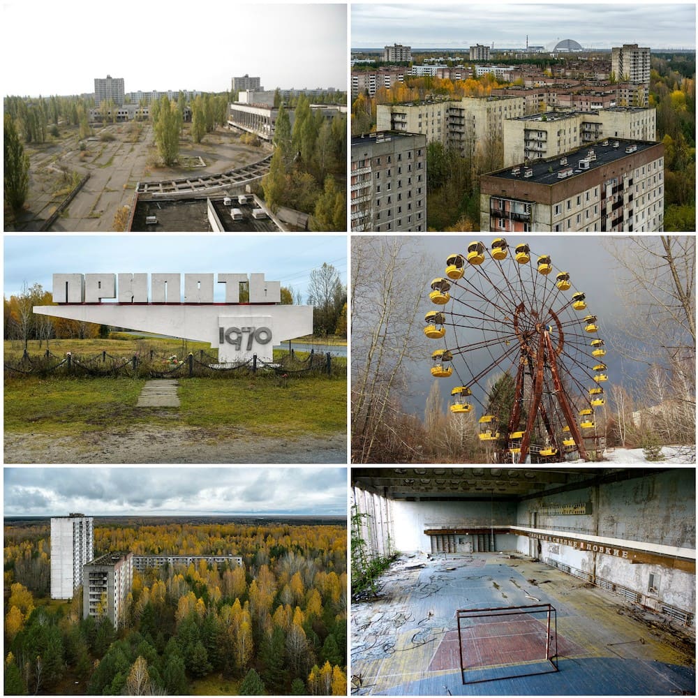 Ghost town of Pripyat, Ukraine