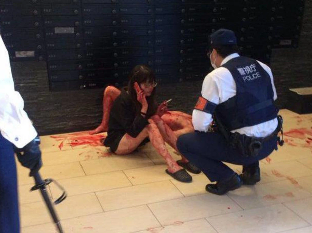 Yuka Takaoka allegedly plunged a kitchen knife into her boyfriend's body