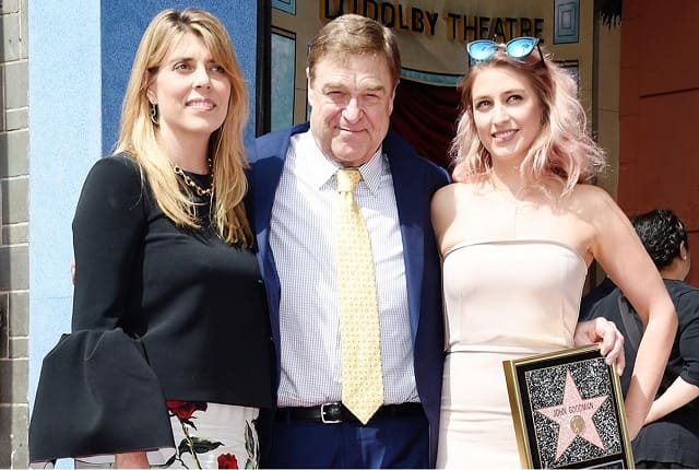 Anna Beth with husband John Goodman and daughter Molly