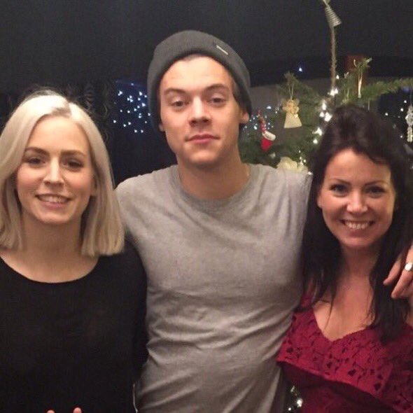 Gemma Styles, Harry Styles and Anne Shelley