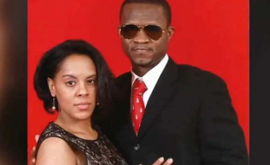 Henry McCabe with his wife Kareen