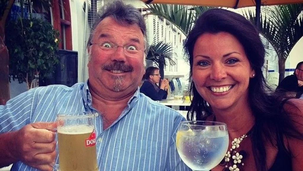 Robin Twist with Anne Twist (aka Anne Cox aka Anne Shelley)