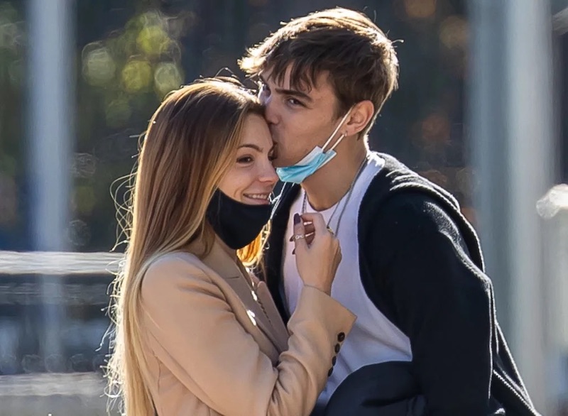 Gabriel with Agostina Goni