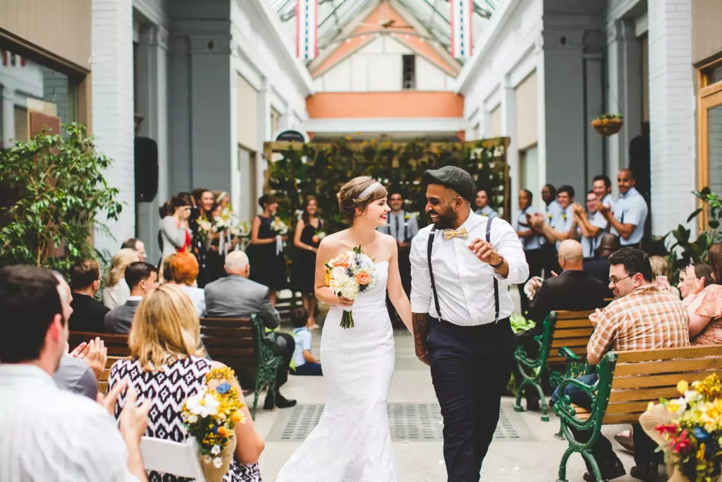 Wedding ceremony of Jeremy Claudio and Jane Marczewski