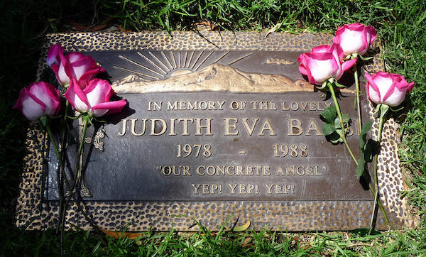Tombstone for Judith Barsi