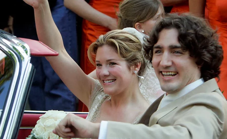 Justin Trudeau and Sophie Grégoire wedding