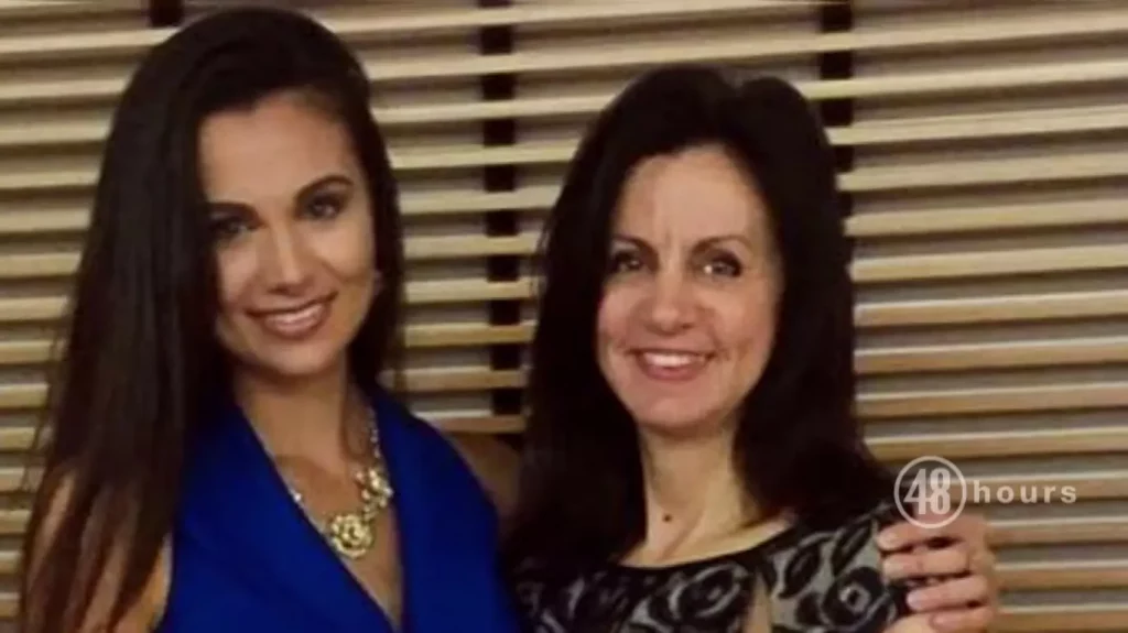 Ashley with her mother