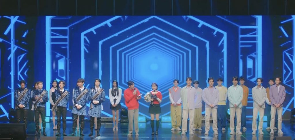 In a brief flashback, we see the Thunder Boys during a competition