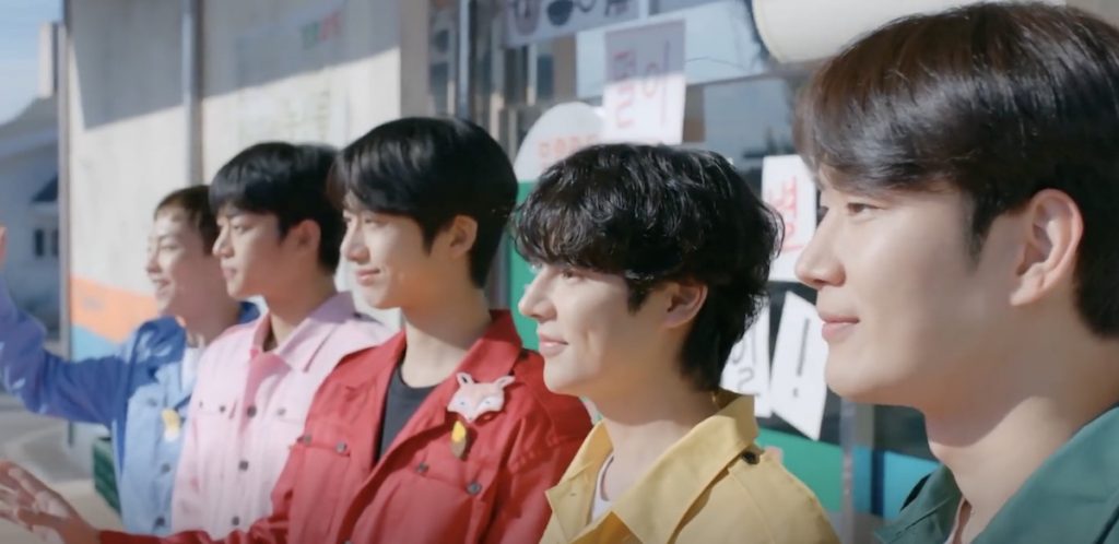 Thunder boys are ready in their uniforms for the closing sale