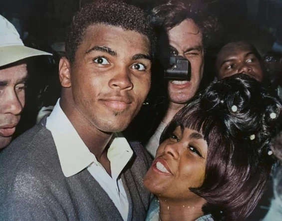 Sonji Roi and Cassius Clay