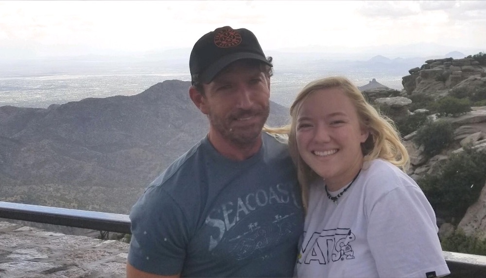 Doug with his daughter Eva