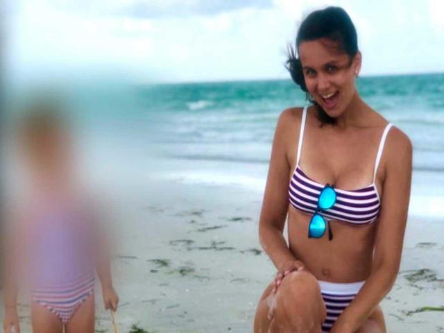 Ashley with her two year old daughter